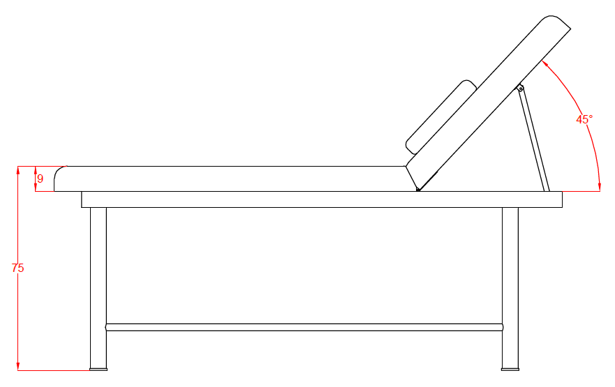 Fauteuil fixe 2 plans