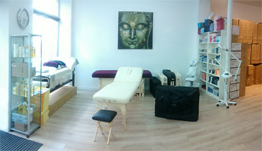 Notre magasin de matériel de massage à Paris